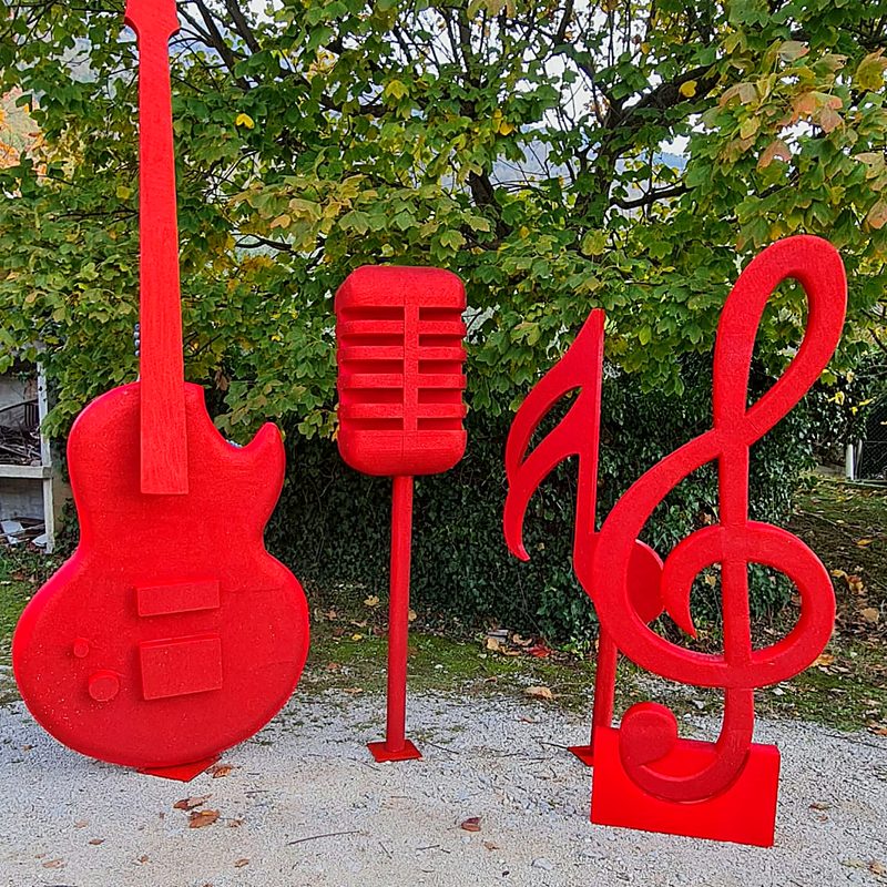 Strumenti musicali giganti