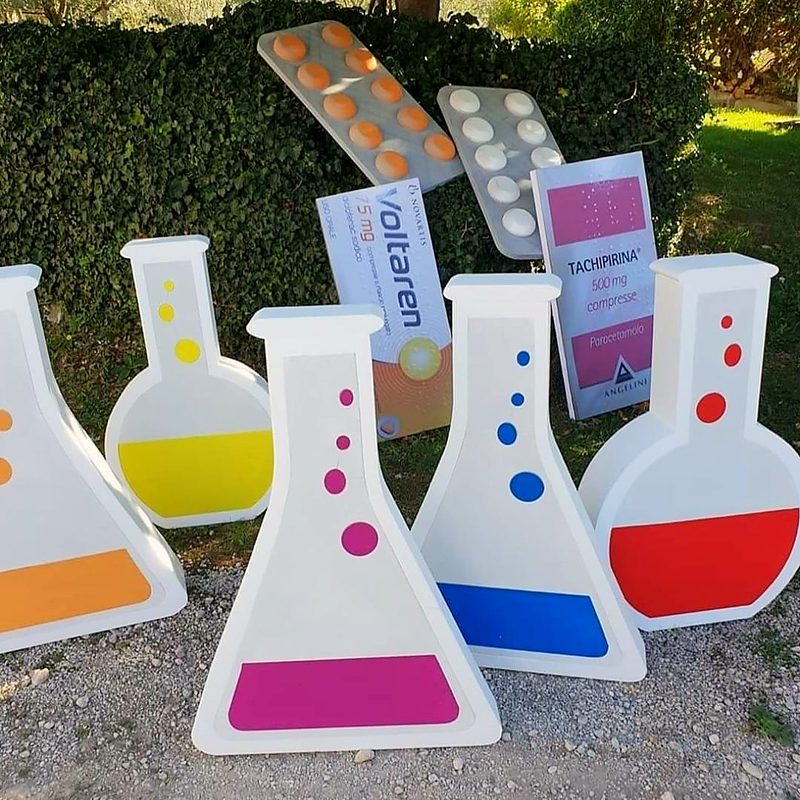 Beute da laboratorio e confezioni giganti